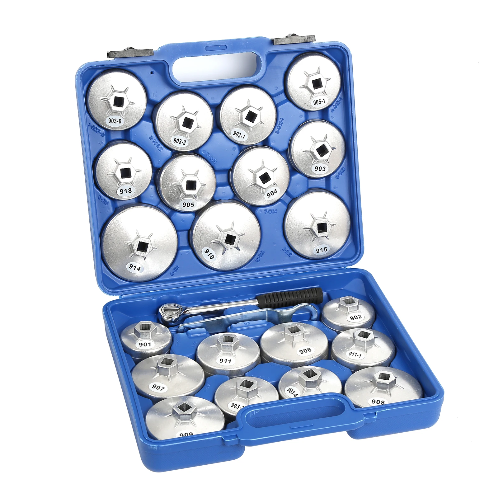 Local stock in America! Winmax 23pcs auto tool kits cup type oil filter wrench set
