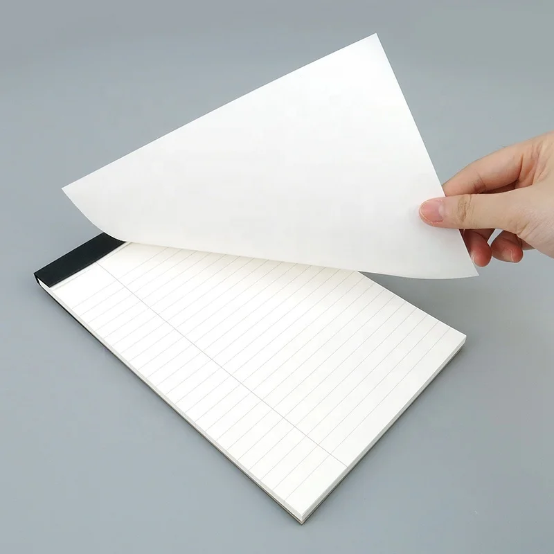 Custom notepad a4 printing perforated tear off pages note pad custom logo printed