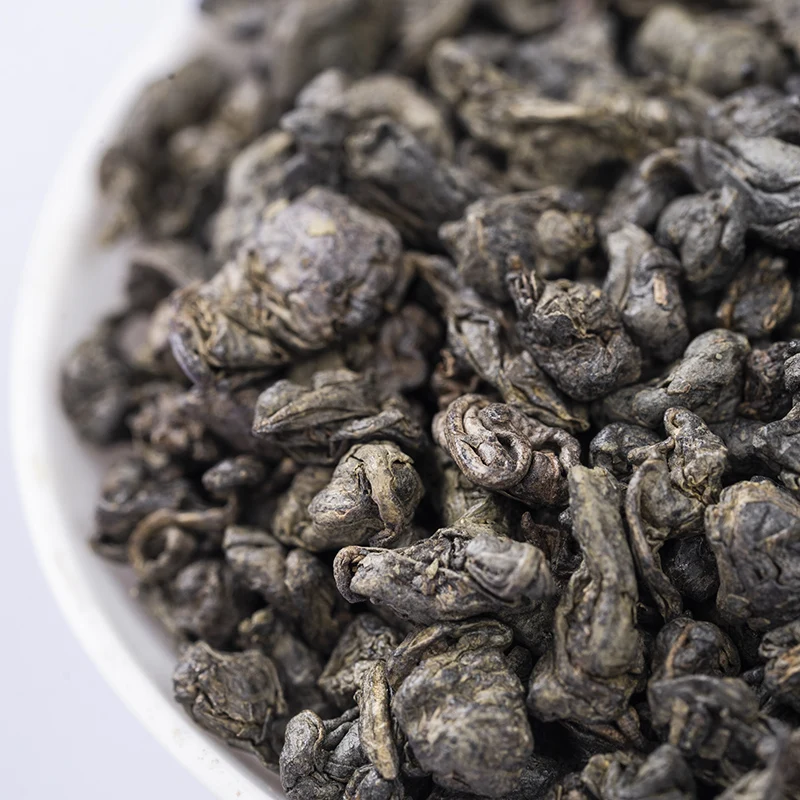 wholesale China gunpowder 3505 green tea factory price 3505A high grade 3505AAA  gunpowder 3505B