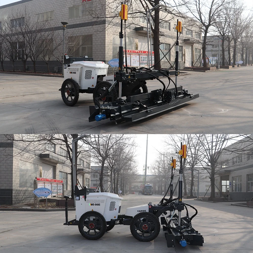 VANSE WS940C полностью гидравлический бетонный Уровень лазерный нивелир пол Вибрационный выравнивание с HONDA GX690