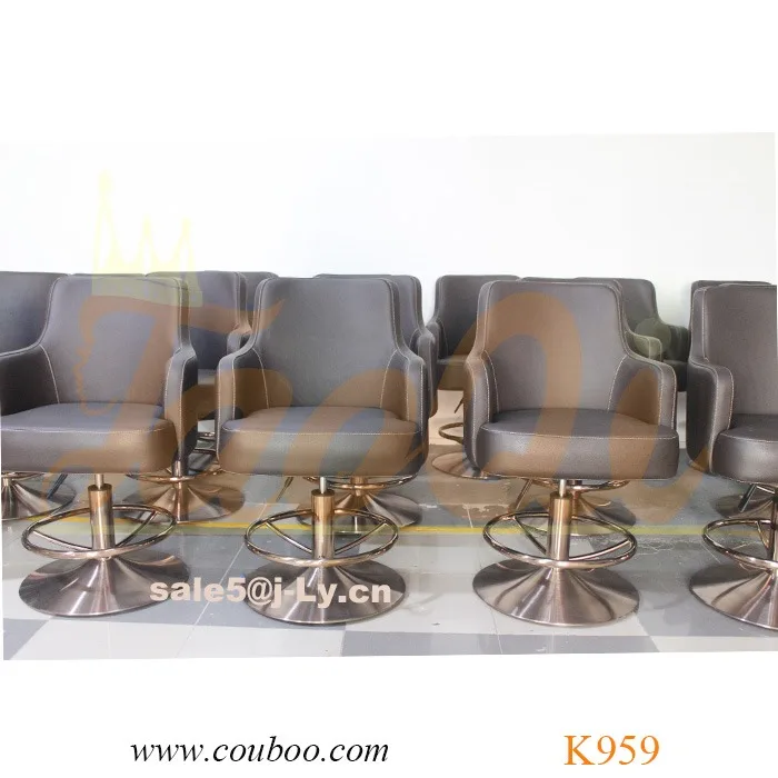 K959 High Quality Upmarket PU Leather Metal OEM Poker Club Furniture Slot Machine Gaming Bar Stool Swivel Casino Chair