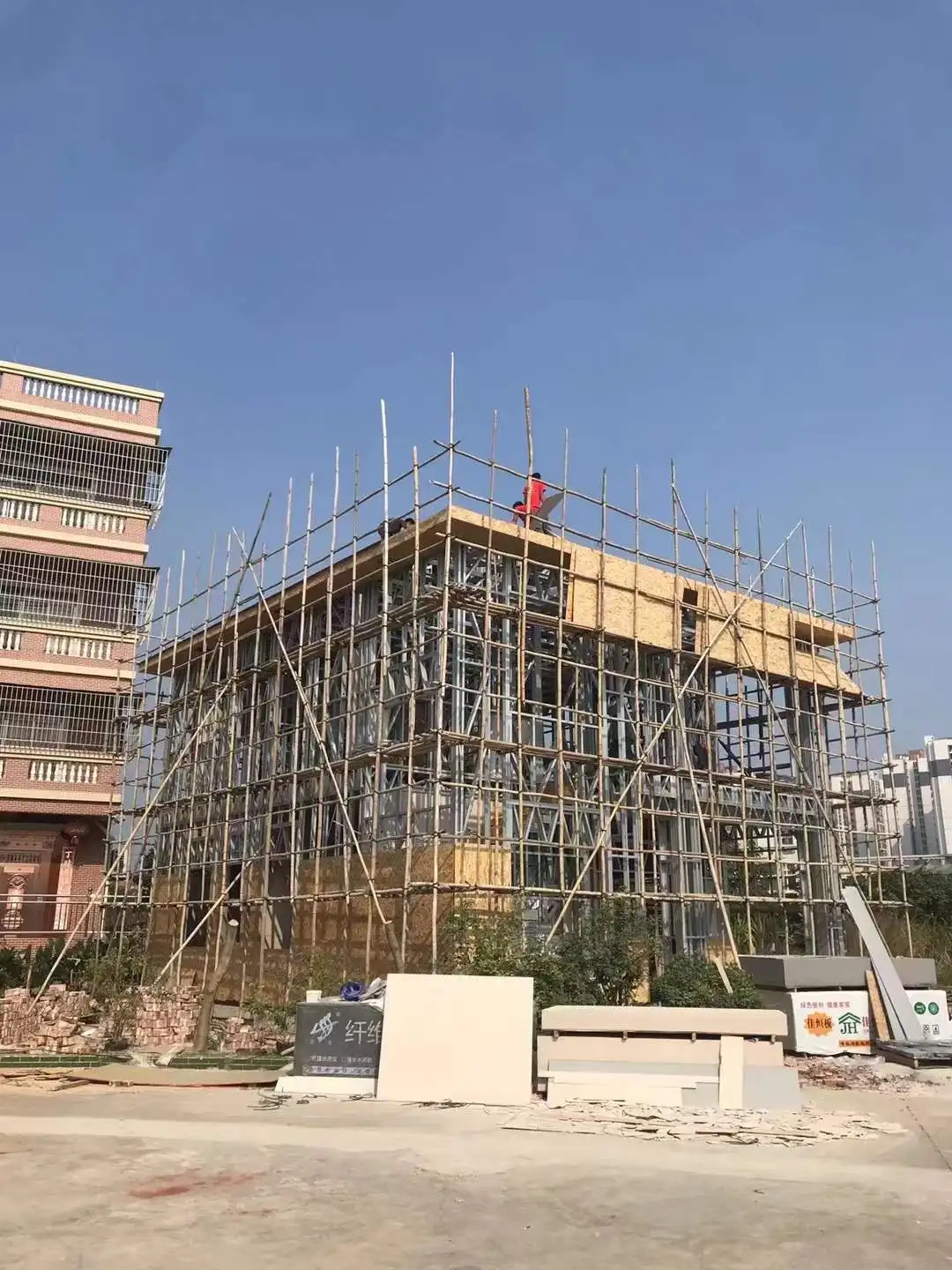 High Quality Professional Design Light Steel Villa  Luxury Villa Design Prefab Villa Big House