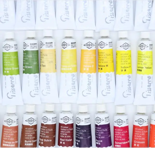 Fine quality oil paint in aluminum tube at wholesale price for artist
