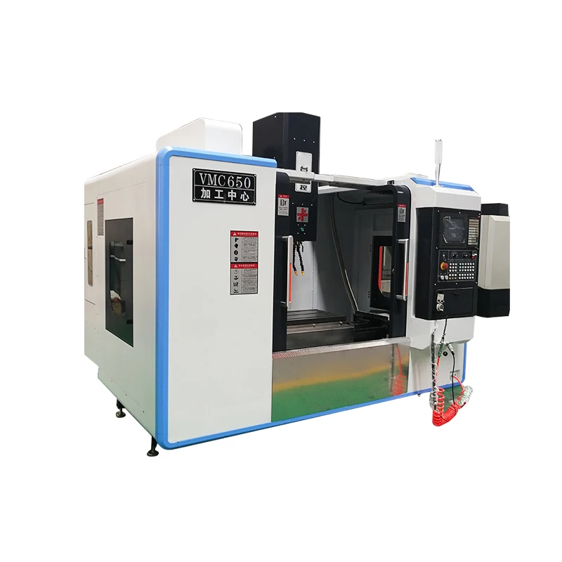 Hot Selling Good Quality Cnc Lathe Machining Center VMC650 Vertical Machining Center 5.5kw  Spindle motor