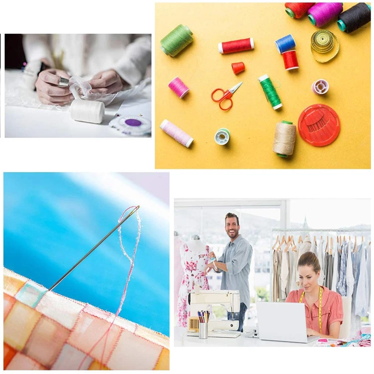 100% Polyester Sewing Thread Polyester Textured Yarn Overlock Thread W/O Twisting 150D/1