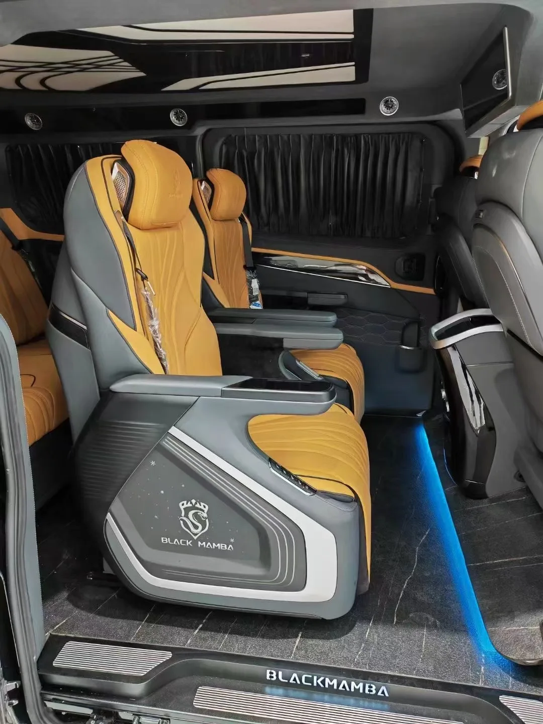 Explorer Black mamba Luxury Van Seat Recliner Seats For Luxury Cars Interior Accessories