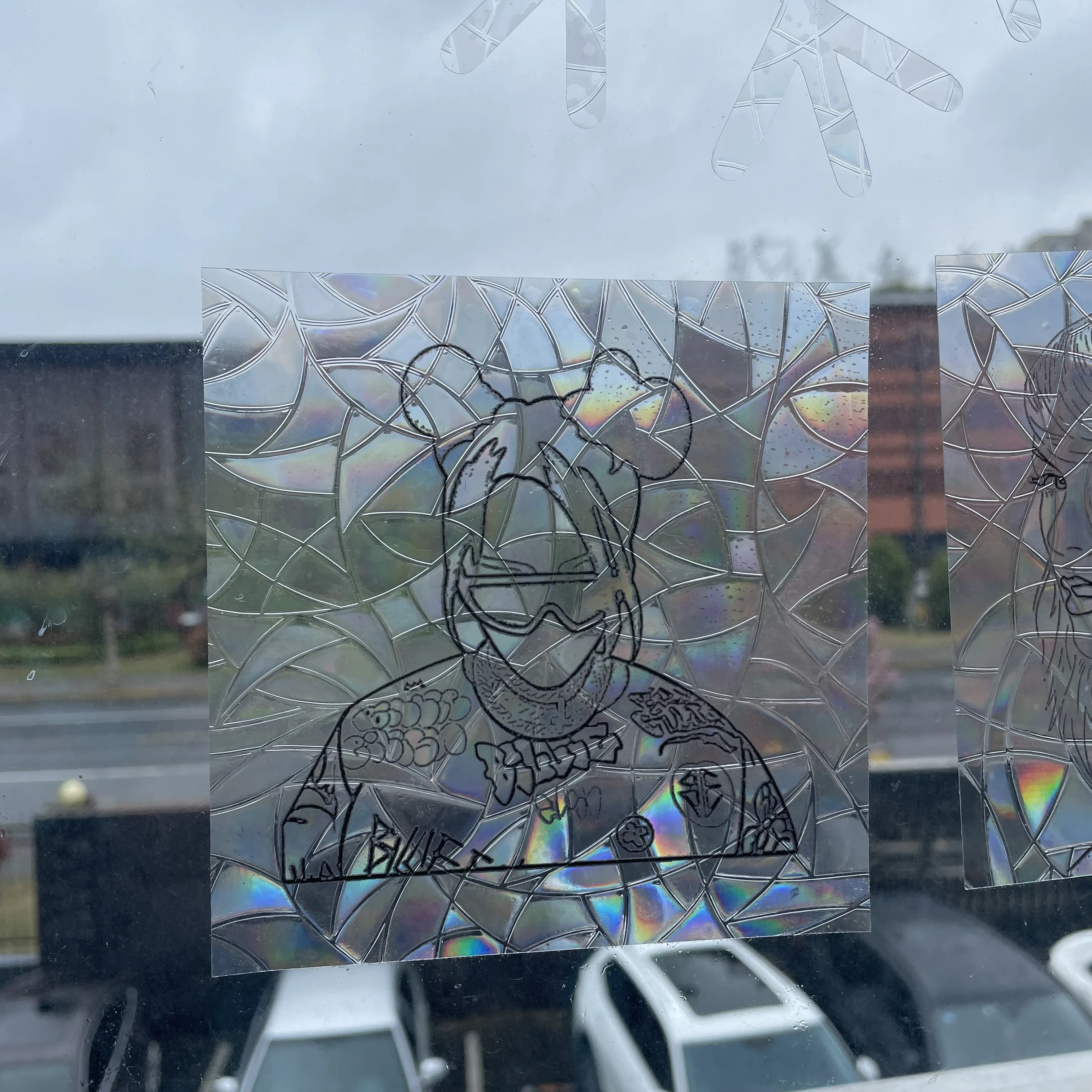 custom taylor swift vinyl stickers suncatcher window film