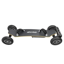 Terrain longboard boosted skateboard for Adults Dual Motor Each 1650W*2 180kg Max Load FCC ROHS CE off road electric skateboard