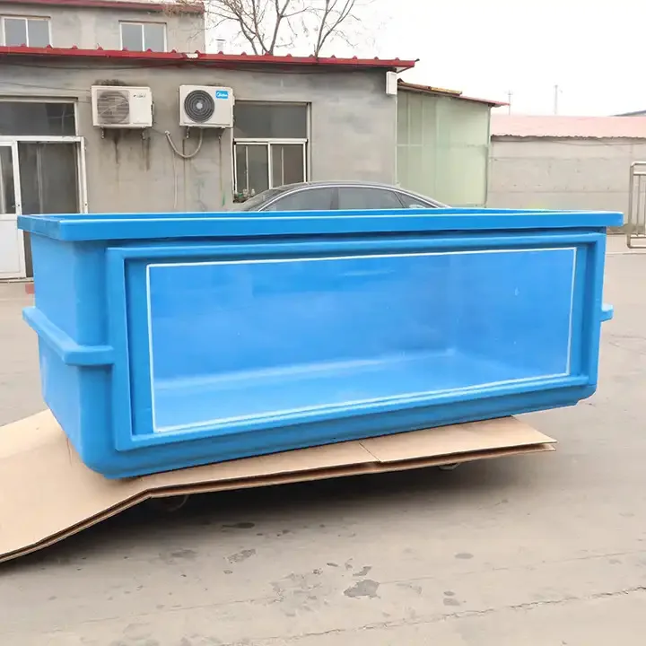 Большой 300 галлонов соленой воды из стекловолокна свежий акуарио аквакультурный пруд аквапоники аквариумы рыбоводный резервуар