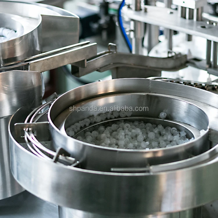 Automatic Medicine Vial Blood Reagent Test Tube Pharmaceutical Liquid Filling and Capping Labeling Machine