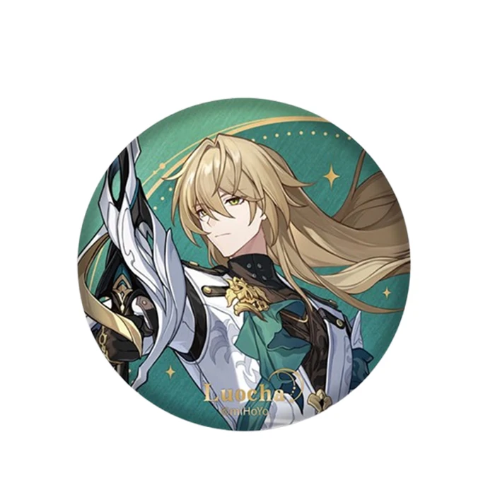 Hot Selling Honkai Star Rail Cartoon Character Badge Durable Badges Plated Anime Medal Collection Wholesale