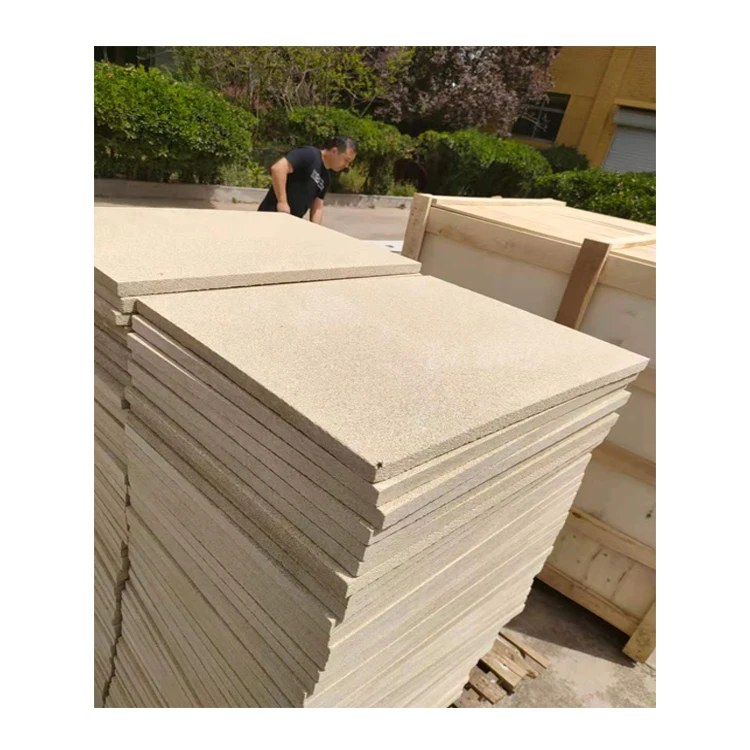 Non-combustible fire rating A1 vermiculite heat insulation board vermiculite board high density vermiculite slab