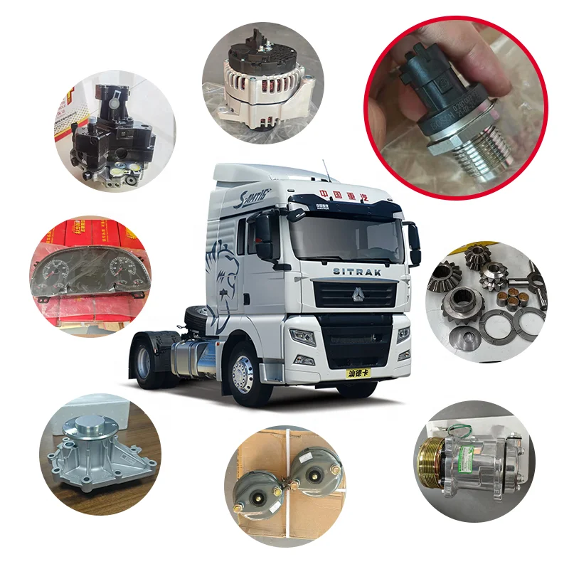 Sinotruk Sitrak G7 6x4 540 л.с. MC13.54-50 двигатель для грузовика электрические детали оригинальный датчик давления в Common Rail 200V27421-0229