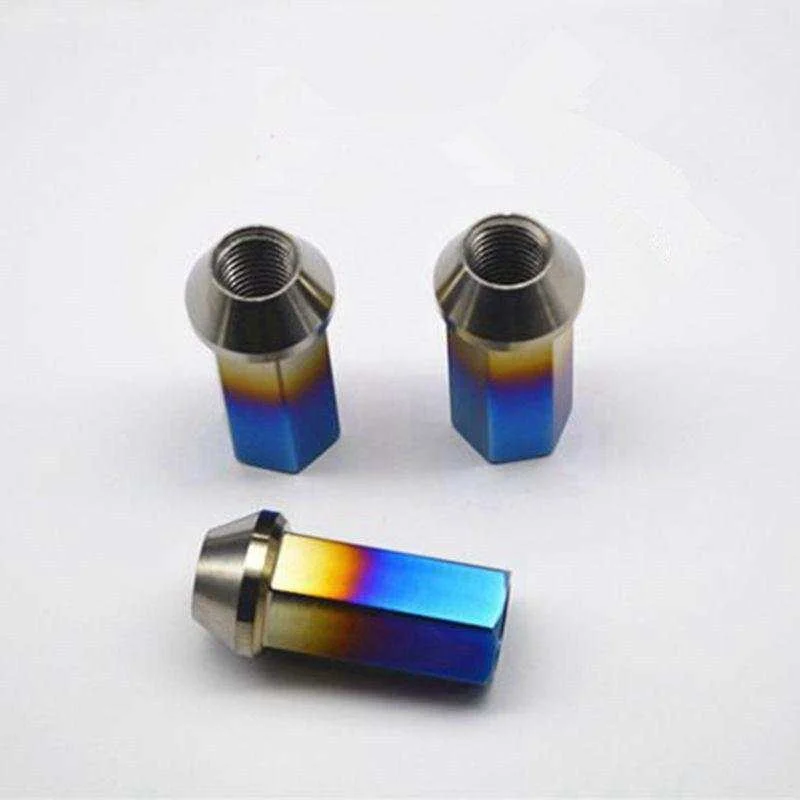 GR5 Titanium Wheel Bolts M12x1.5 Lug Nuts Color Nuts