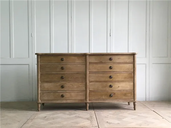 indoor wooden rustic style furniture living room chest of drawers