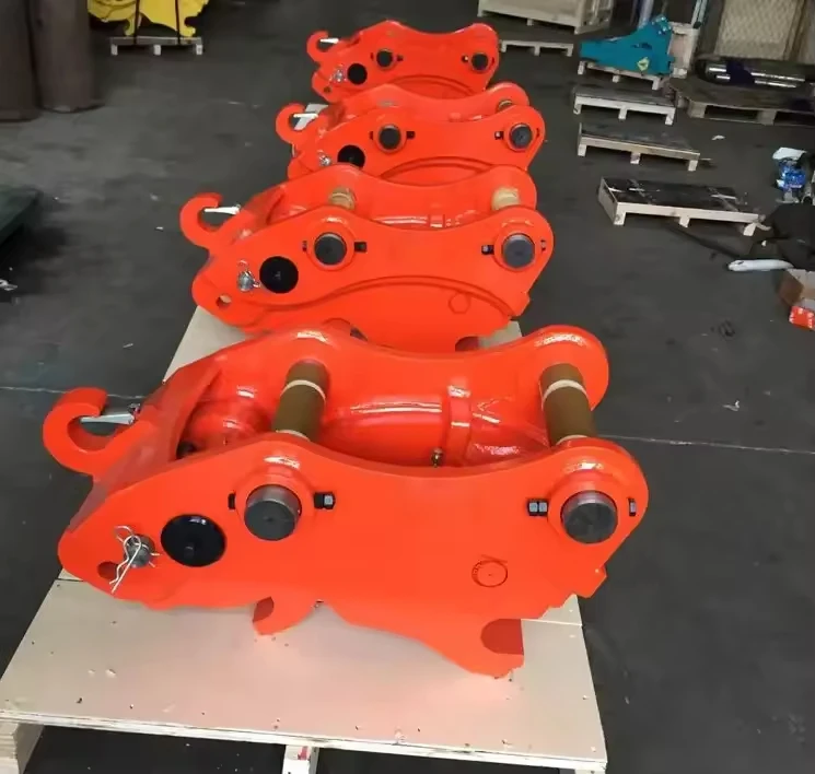 San Xian Mechanical Tractor Double Lock Quick Coupler Hitch excavator accessory for 10 ton excavator
