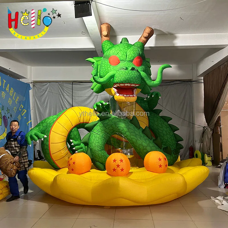 custom japan huge inflatable structure dragon shenron