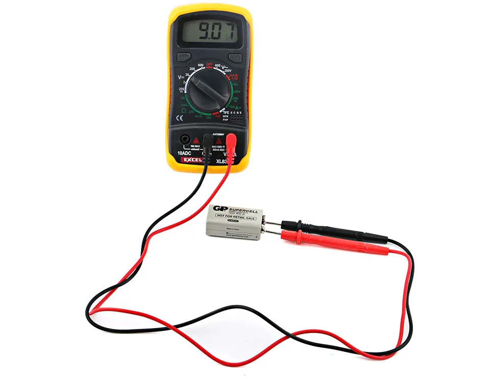 XL-830L Portable Digital AC/DC mastech Electrical Multimeter Backlight Ammeter Voltmeter Ohm Tester Meter Handheld LCD