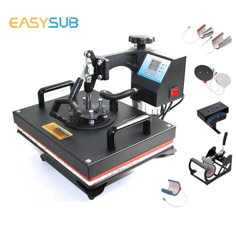 Tumbler Press Heat Press Machine Tumbler Sublimation 10 In 1 Combo Shoes Printing Machine Heat Press For Shoes  Pen Mug T-shirt