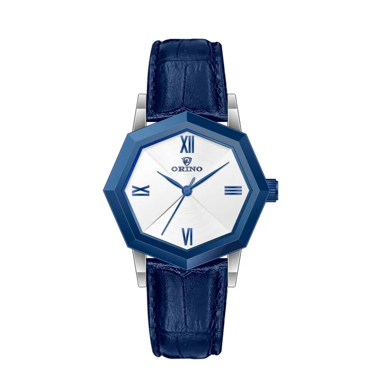 Oem Odm Wholesale Price Luxury Irregular Stainless Steel Case Leather Watch Quartz Watches For Women