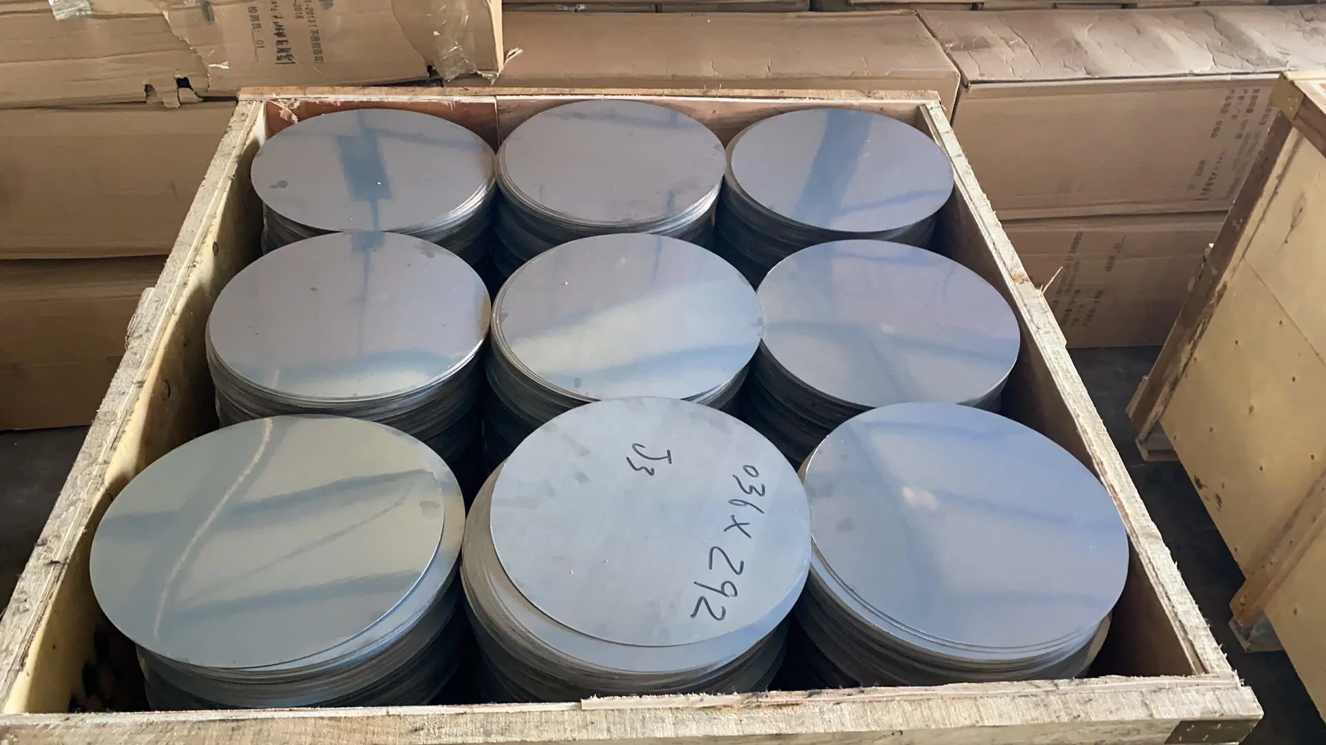 Jieyang manufacturer high quality J1/J3/J4 cold rolled stainless steel circle