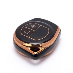 2022 New Design Light Luxury Protector Cover two button key TPU Car Key  For Suzuki Model
