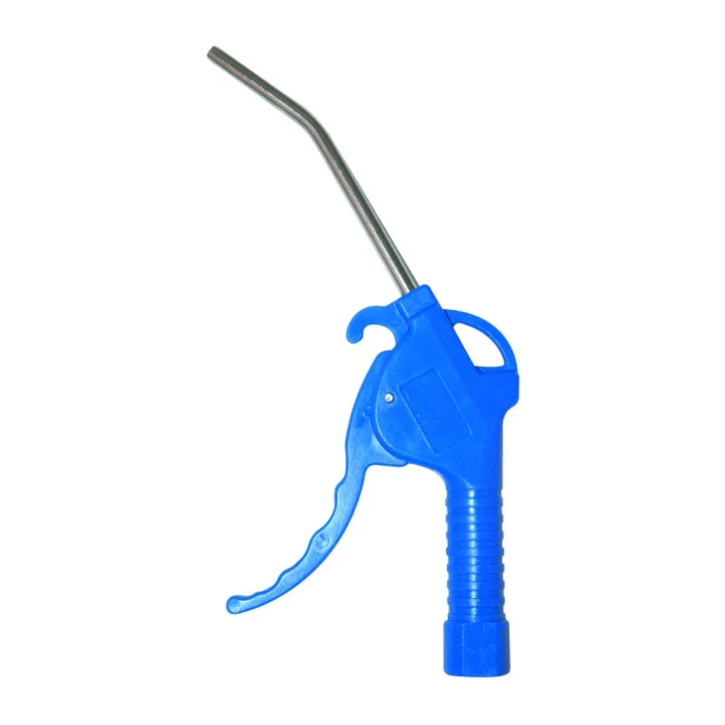 STNC YAG-B AR Series Equivalent Long Nozzle Blue Plastic Handle Air Dust Blow Gun Of Pneumatic Parts