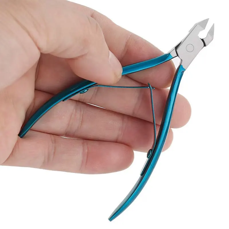 BIN Stainless steel scissors for nail grooves and hawks Nail clippers to remove dead skin and cut toenail diagonal scissors