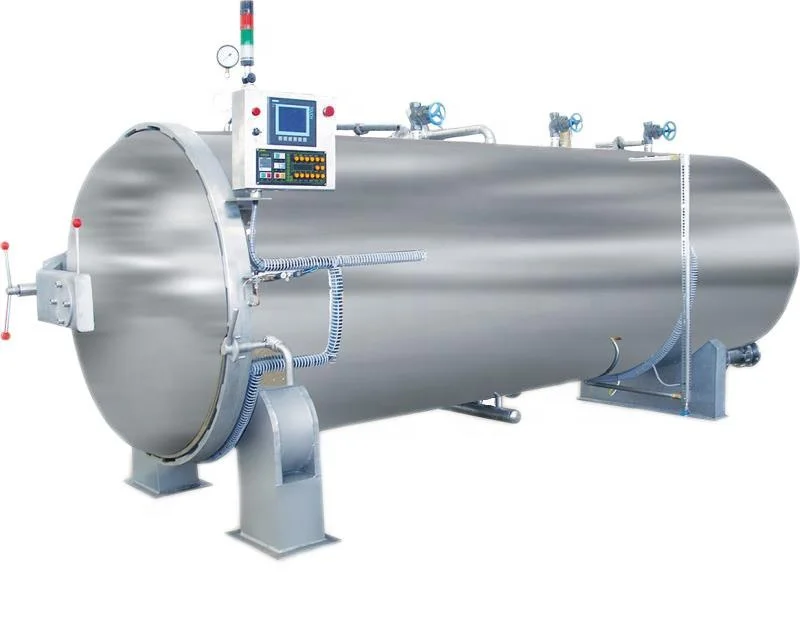 industrial steam retort sterilizer autoclave