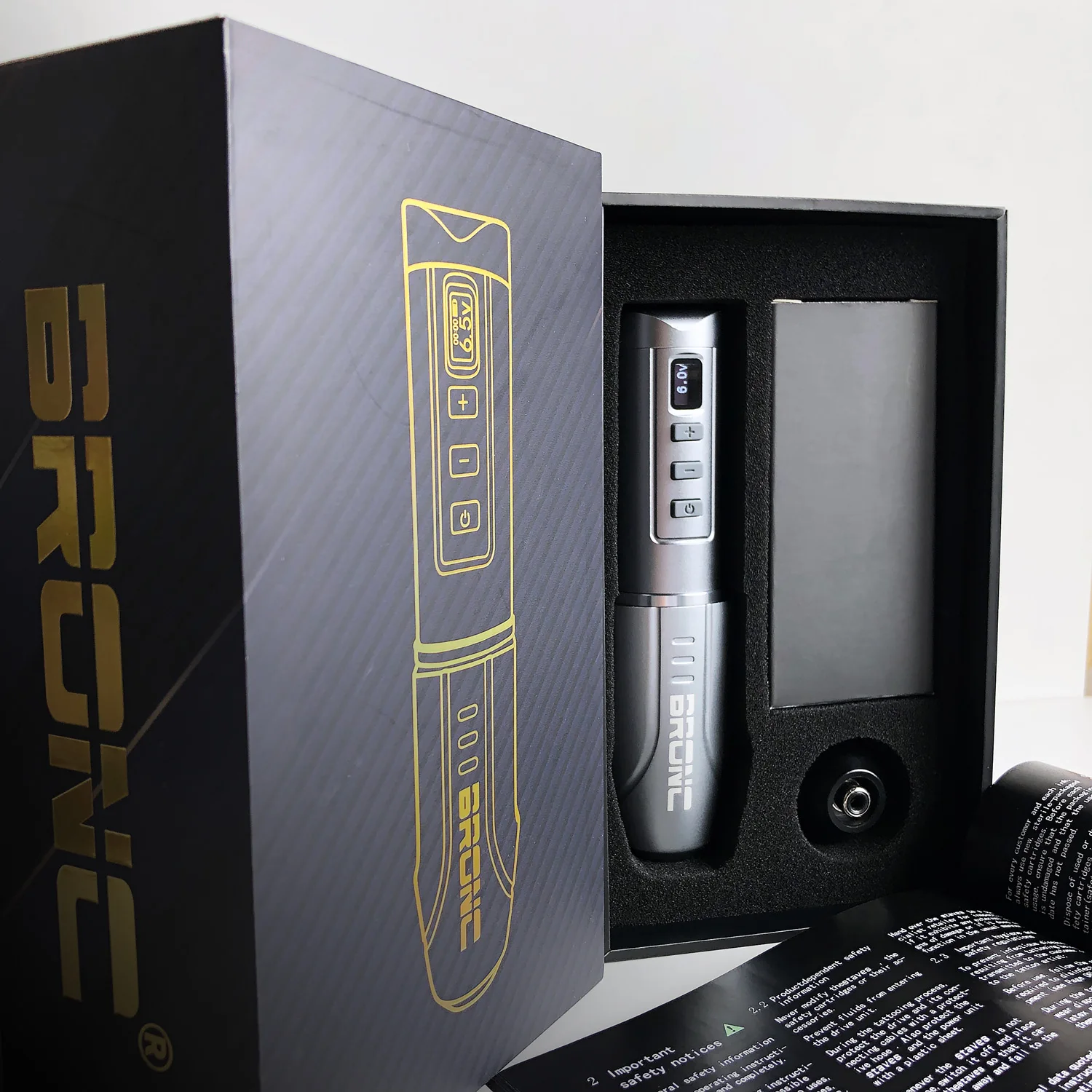 High Quality Swiss Motor BRONC Wireless Tattoo Pen Rotary Machine Tattoo Machine Guns for Body Art