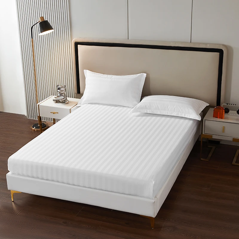 100% Cotton Queen Size Luxury Bed Linen Hotel Bedding Set