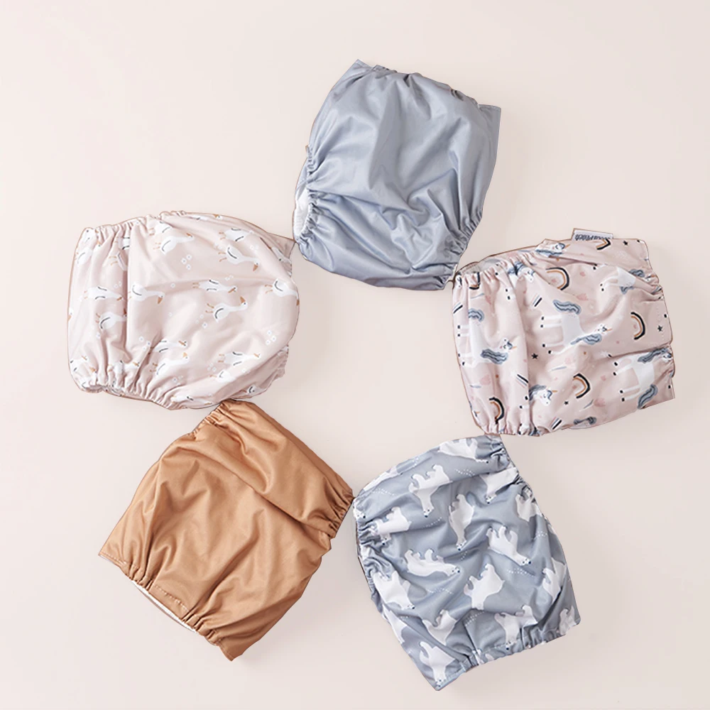 Coola Peach baby cloth diaper with insert overnight reusable cloth diapers set for babies
