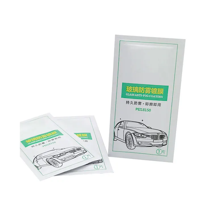 OEM ODM многоцелевые индивидуальные противотуманные очки влажные салфетки быстросохнущие для очистки оконных