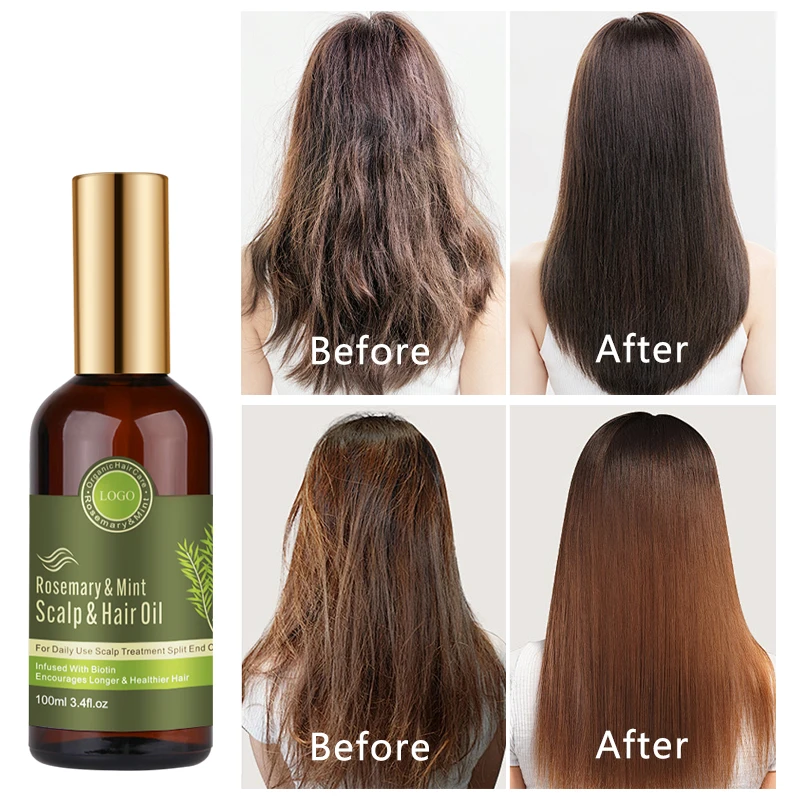 Органический шампунь для восстановления роста волос с розмарином