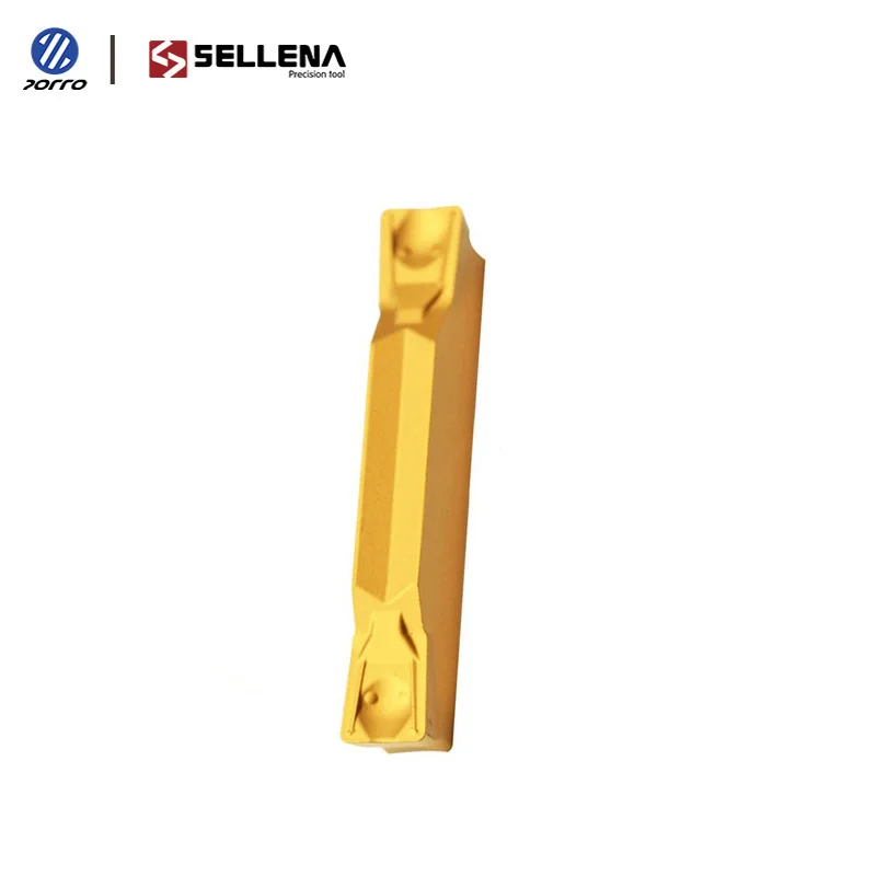 ZTED Carbide Grooving and parting Inserts ZTED02503 ZTFD0303 ZTGD0404 Double edge Cutting and Grooving Cutter