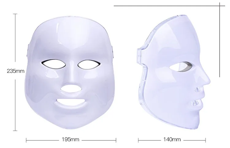 Trending Products 2021New Arrivals Photon Light Facial Skin Beauty Therapy 7 Colors LED Face