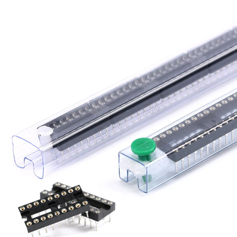IC розетки 2 54 мм DIP6 DIP8 DIP14 DIP16 DIP18 DIP20 DIP28 DIP40 контактный разъем DIP на возраст 6 8 14 16 18 20 24 28 32 40 pin-код