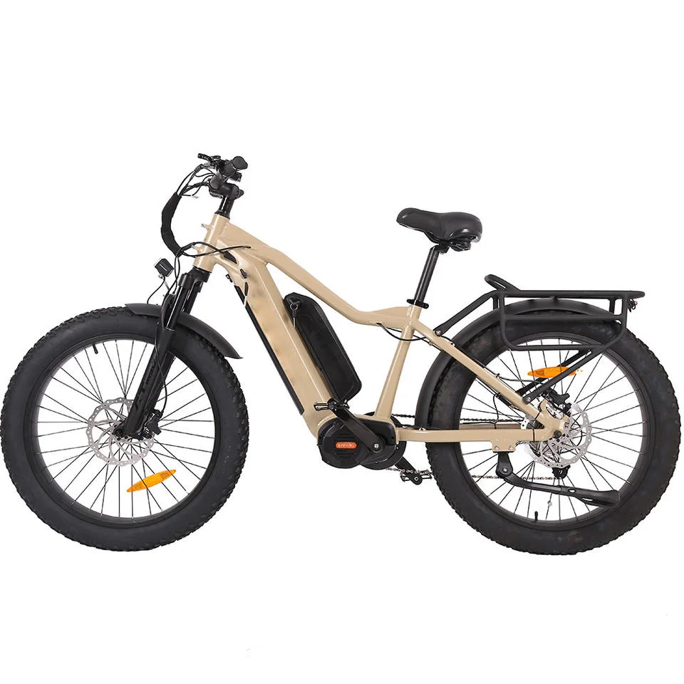 Электрический горный велосипед E MTB со скрытой батареей электрический для бездорожья с толстыми шинами bafang 1000 Вт рама