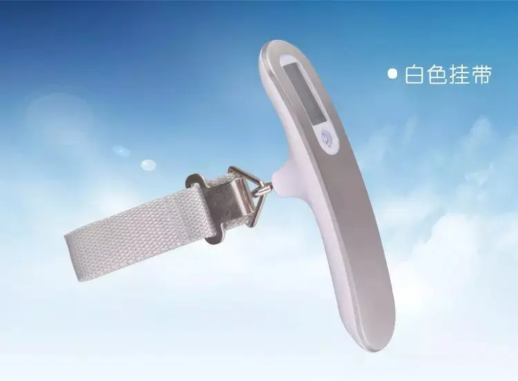 China Manufacturer Wholesale Case Weigher Handheld Scales to Weigh Suitcase with Laser engraved Logo