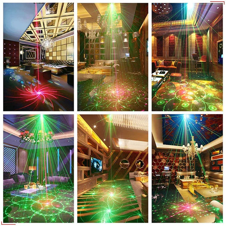 Mini Laser Projector DJ Disco stage night club Party Beam Lights cheap portable disco mini party laser light