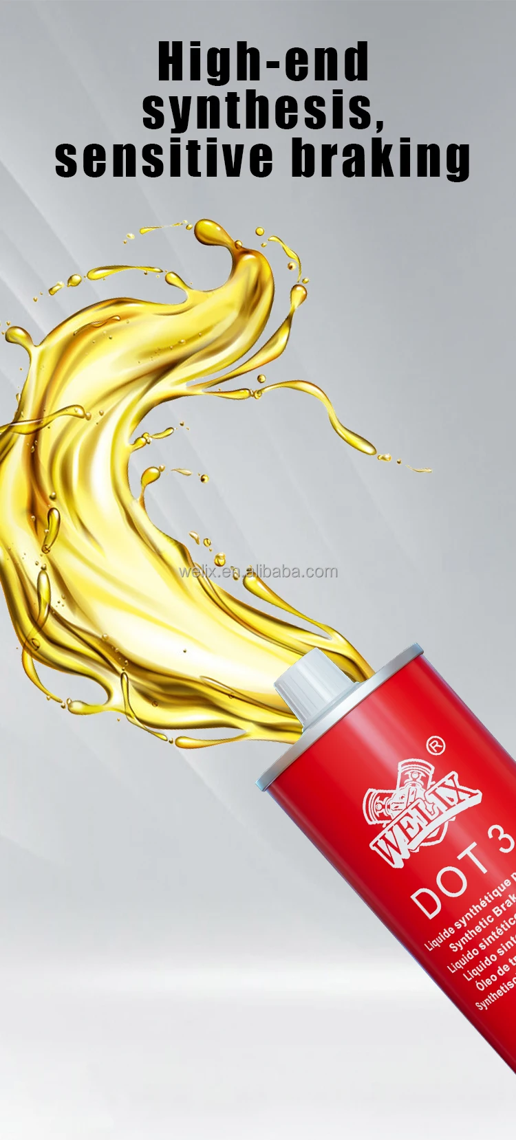 High Performance Dot 3 Gear Oil Brake Fluid Oil for Heavy Machines Engine Oil and Lubricants Manufacturer