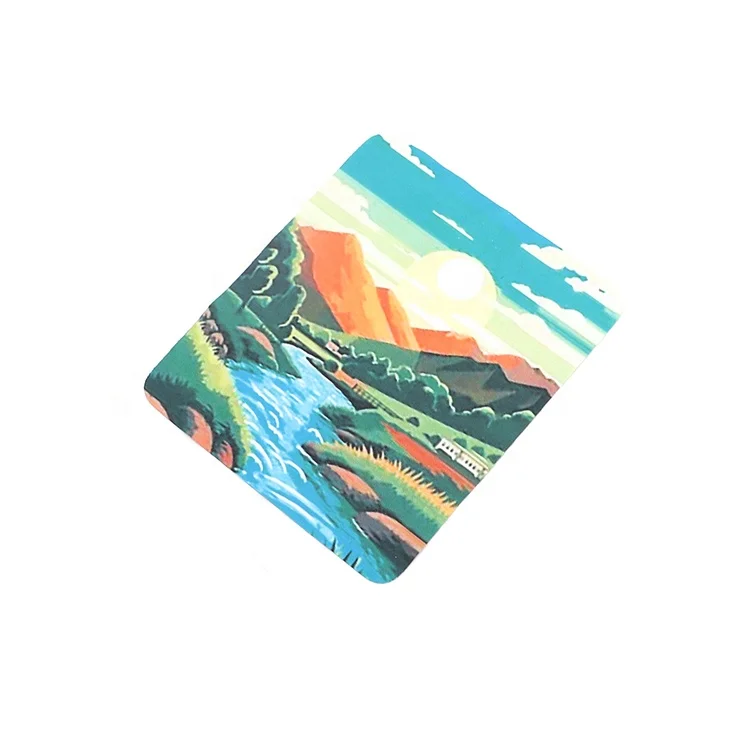 Monet Style Color Landscape Oil Painting Glasses Cleaning Cloth