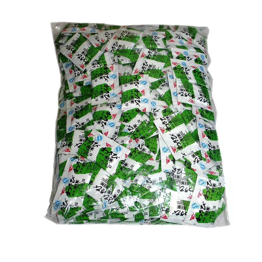 Small Mini Wasabi Sachet Paste 2.5g Per Bag Wasabi Paste for Restaurant