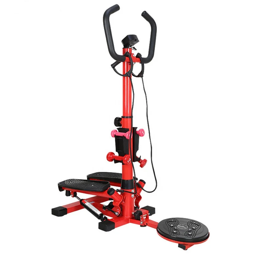 High Quality Multifunctional Twister Stepper with Resistance Bands Handles for Home Exercise