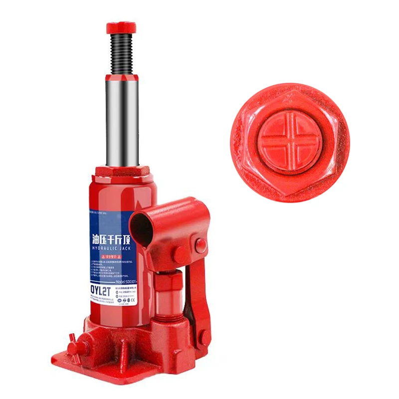 Hot Selling Heavy Duty Bottle Jack Manual Hydraulic 3 Ton Car Jacks Bottle Jacks