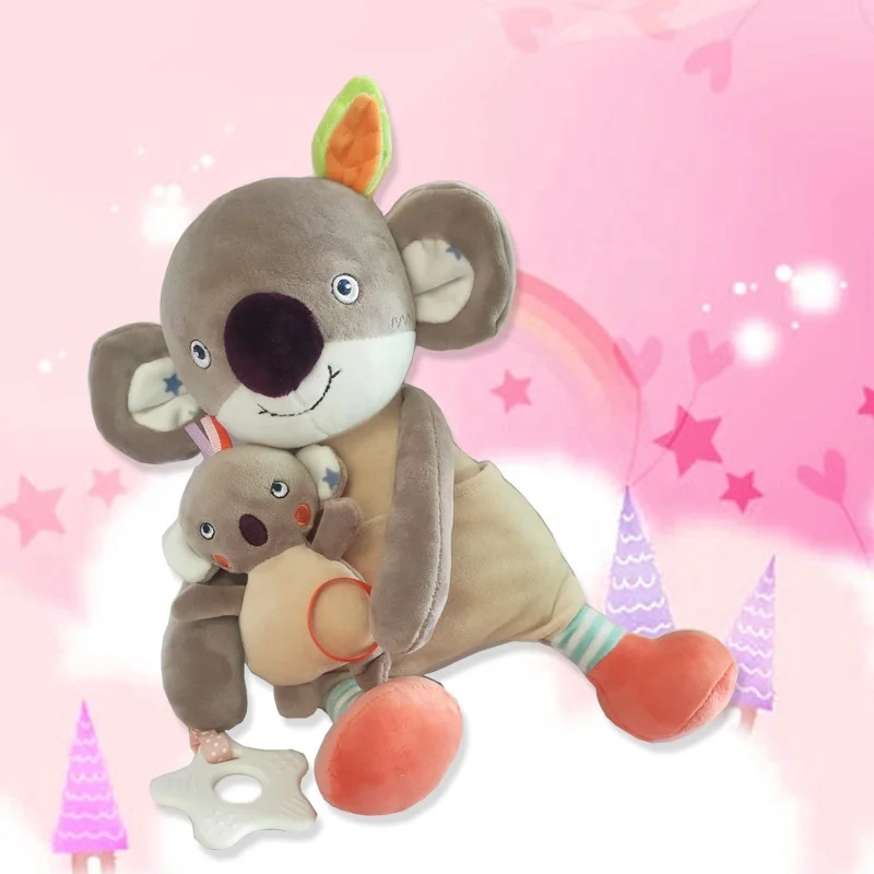 2021   Koala mom and baby stuffed animal as baby comfort dolls sleep plush comfort toys