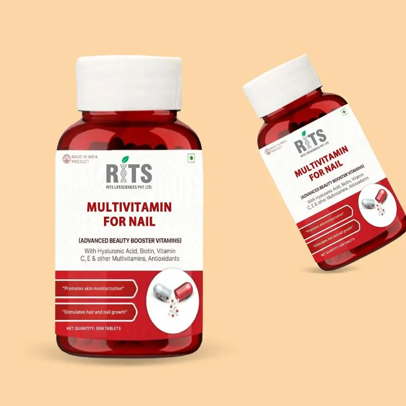 Healthcare Supplements Multivitamin Capsules for Stimulates Nail Growth with Custom Packaging Available