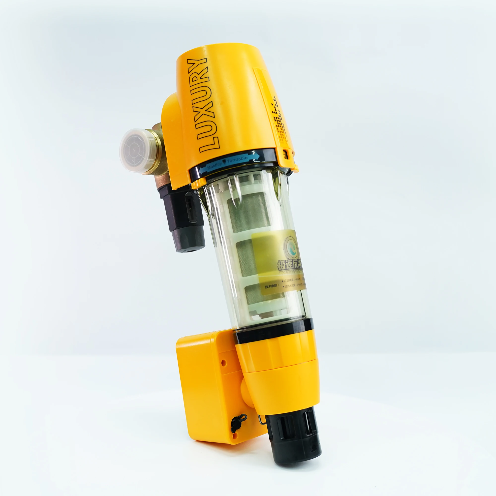 1' FNPT Auto Flushing Module With Screen Spin Down Sediment Water Filter