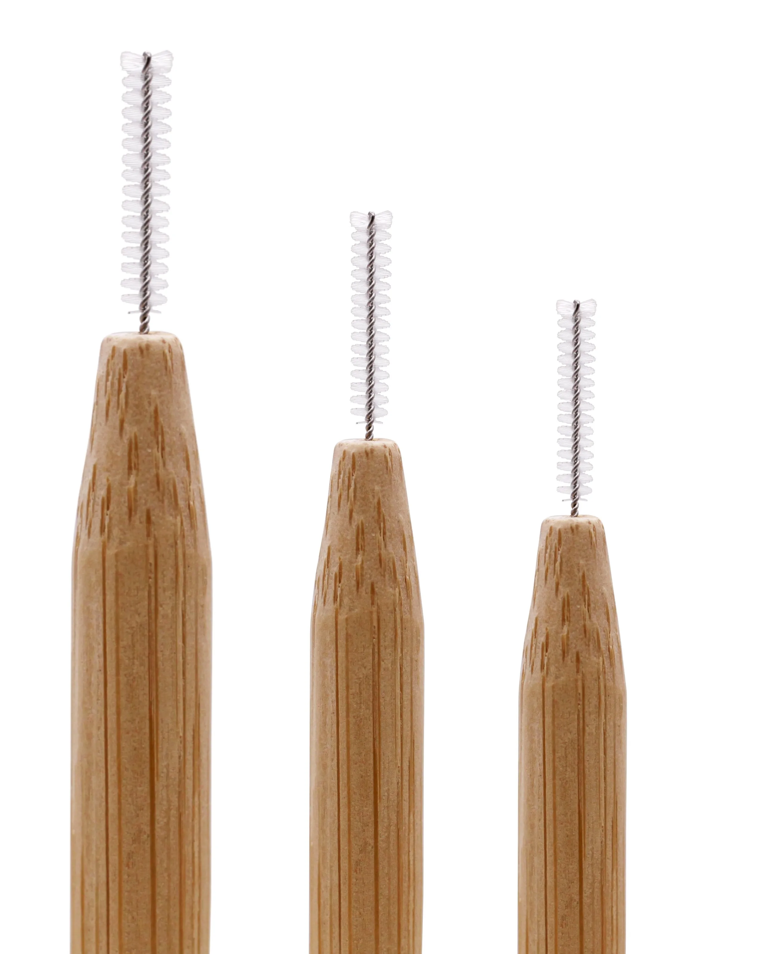 Eco-friendly Bamboo Handle Interdental Brushes Dental Floss Interdental Cleaners Between Teeth Dental Brush