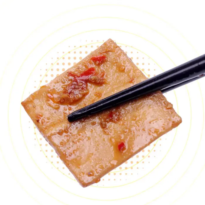 20 г вкусных китайских растворимых соевых белковых продуктов WUXIANZHAI SICHUAN пряный и горячий ароматизированный вегетарианский сушеный тофу закуски